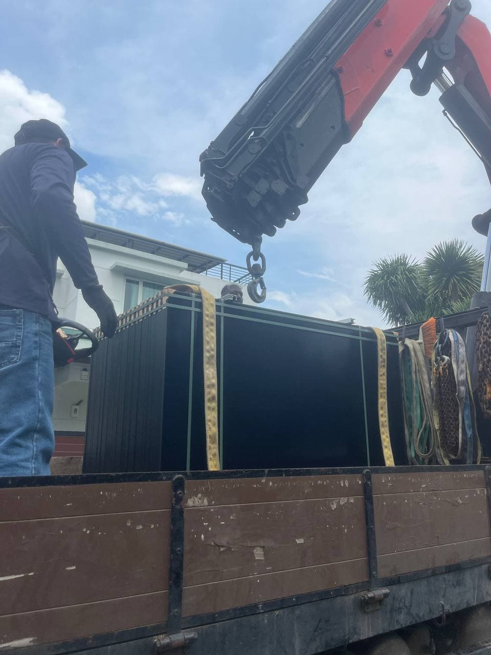 Panels delivered to the home
